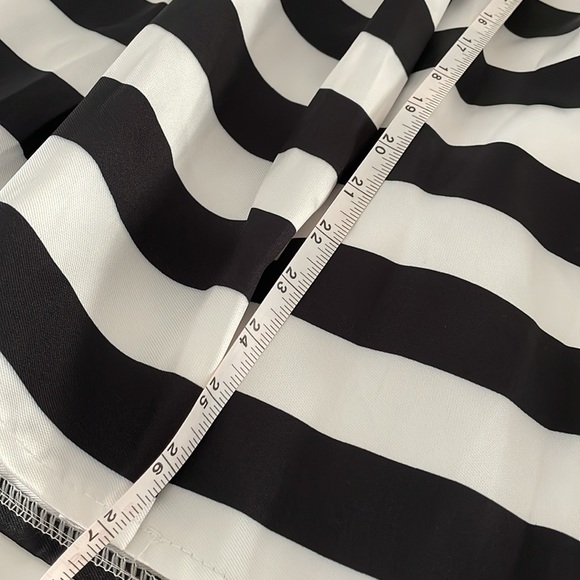 Chicwish Striped Pleated A-line Skirt - Picture 5 of 6